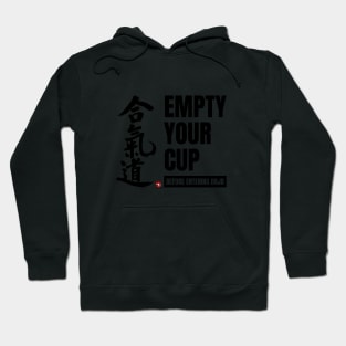 Emtpy Your Cup, Black Hoodie